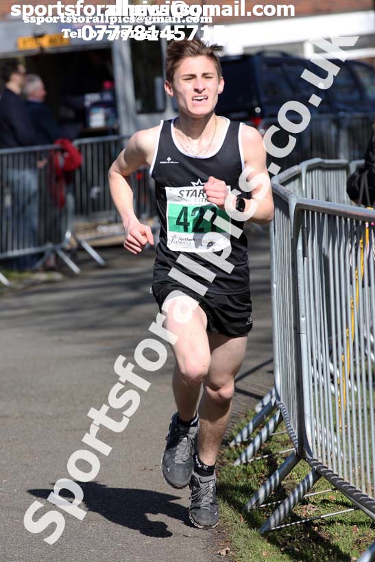 Boys under-15s Northern Athletics 5k Champs., Birkenhead Park. Photo: David T. Hewitson/Sports for All Pics